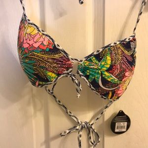 Body glove padded bikini top